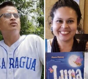 Victor Ticay e Fabiola Tercero, jornalistas da Nicarágua deportados junto com presos políticos