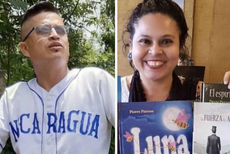 Victor Ticay e Fabiola Tercero, jornalistas da Nicarágua deportados junto com presos políticos