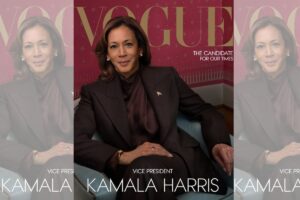 Kamala Harris na capa da Vogue