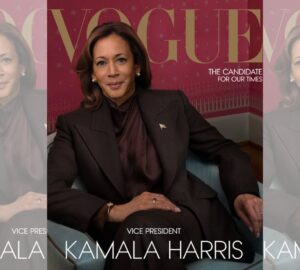 Kamala Harris na capa da Vogue