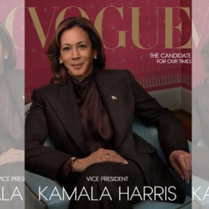 Kamala Harris na capa da Vogue