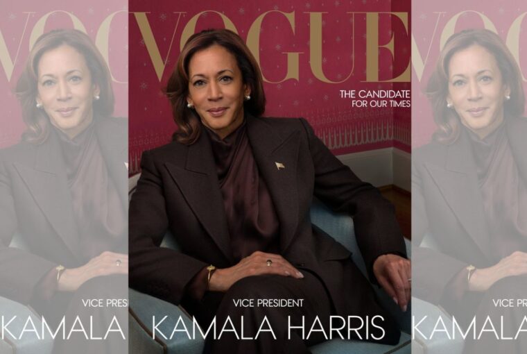 Kamala Harris na capa da Vogue