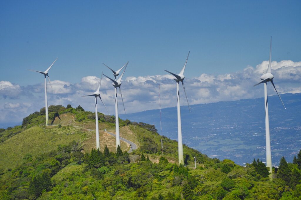 Torres de energia eólica