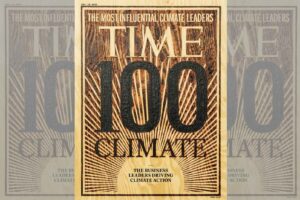 Capa da revista Time 100 clima