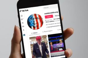 Conta de Donald Trump no TikTok