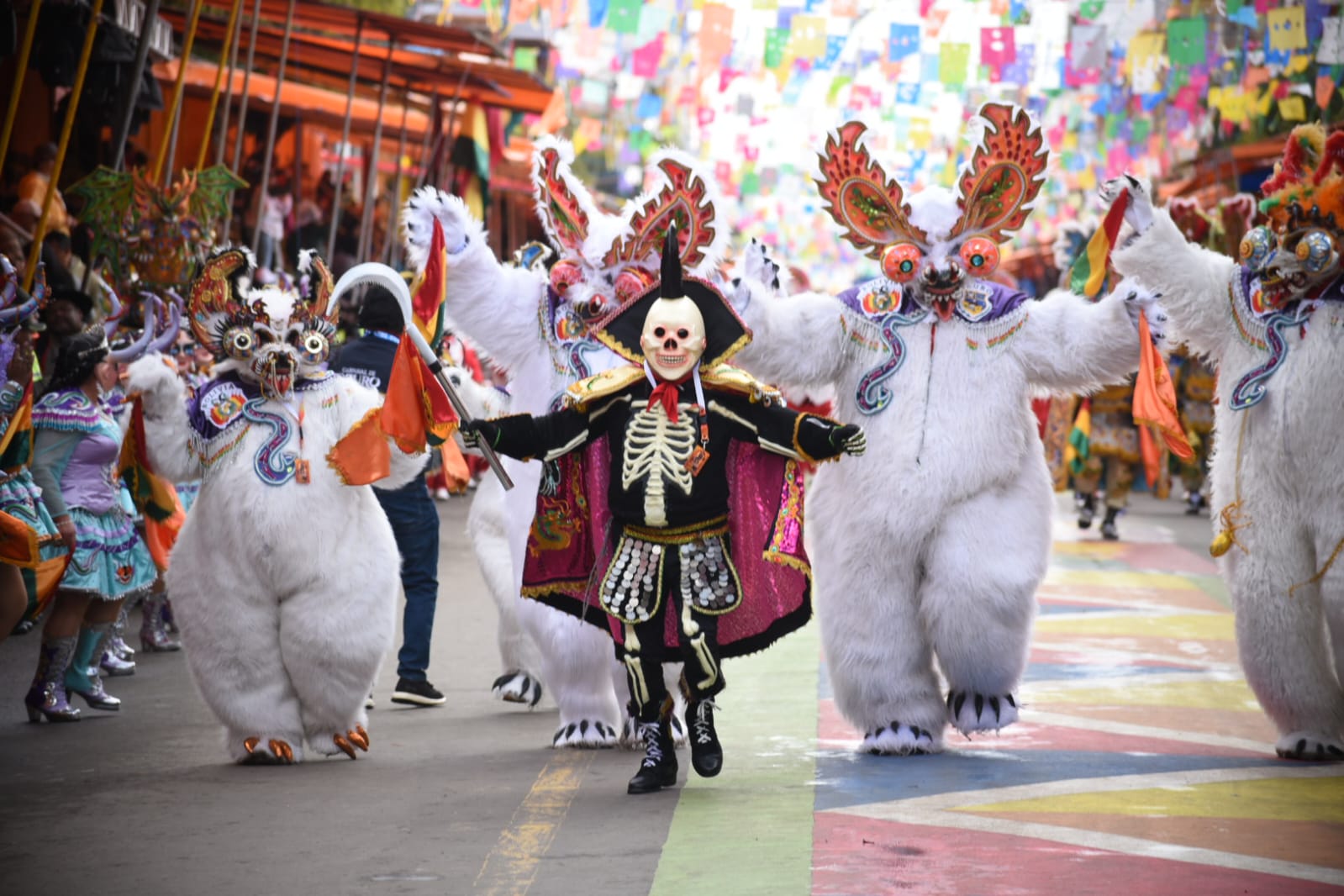 Desfile de Carnaval na Bolivia