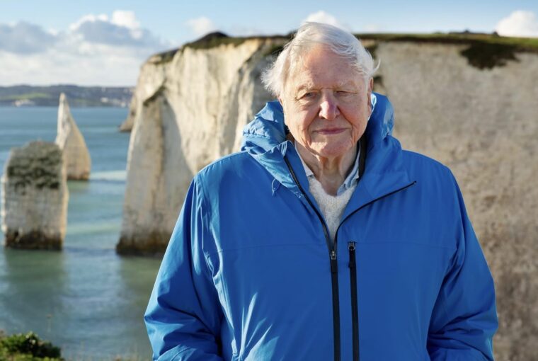 David Attenborough em cena de seu novo filme sobre os oceanos