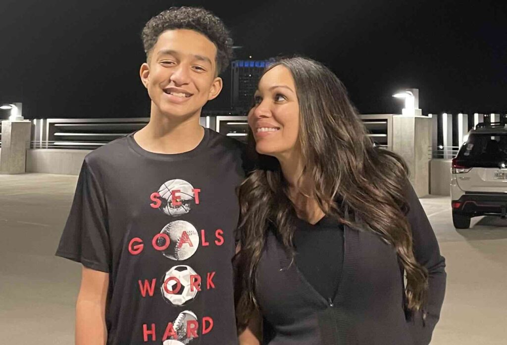 Megan Garcia e Sewell Setzer, jovem que morreu por suicídio nos EUA