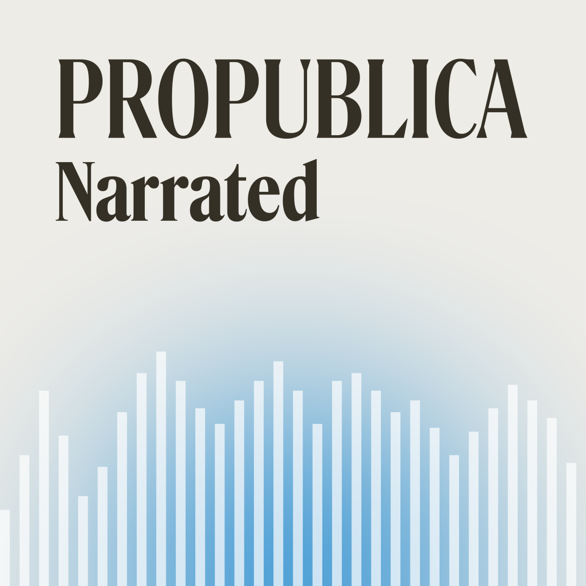 Logo do projeto ProPublica Narrated, podcasts investigativos