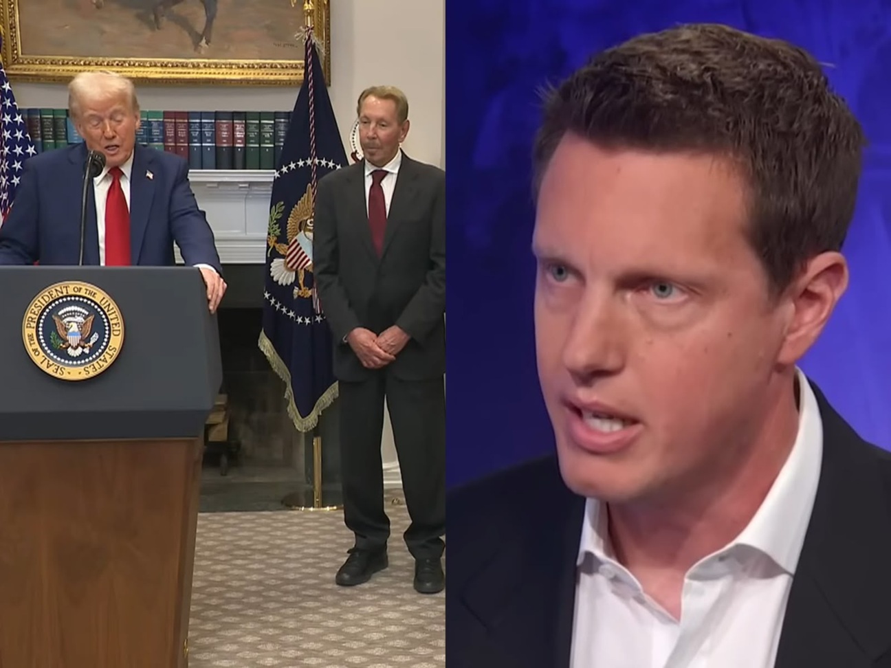 Larry e David Elisson: como pai e filho acusados por Bruce de bajular Trump construíram um império midiático