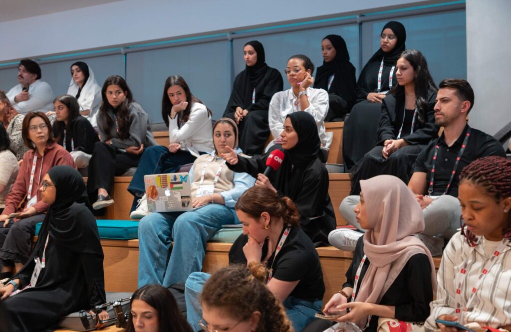 Participantes do treinamento para jornalistas da CNN Academy