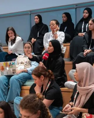 Participantes do treinamento para jornalistas da CNN Academy