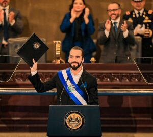 Presidente Nayib Bukele, de El Salvador