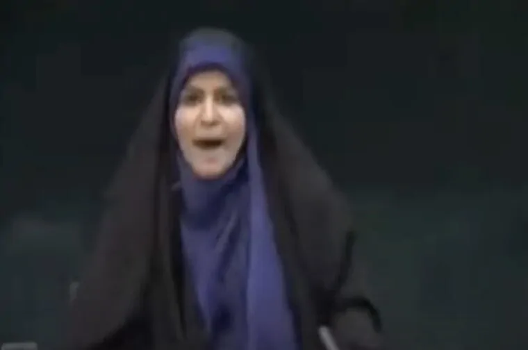 Apresentadora de TV iraniana bombardeada por Israel