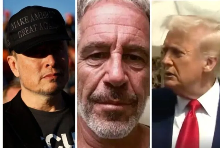Elon Musk, Jeffrey Epstein e Donald Trump
