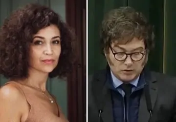 Julia Mengolini, jornalista processada por Javier Milei, presidente da Argentina