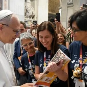 Papa Leão XIV após discurso a missionários digitais em Roma sobre desafios da inteligência artificial