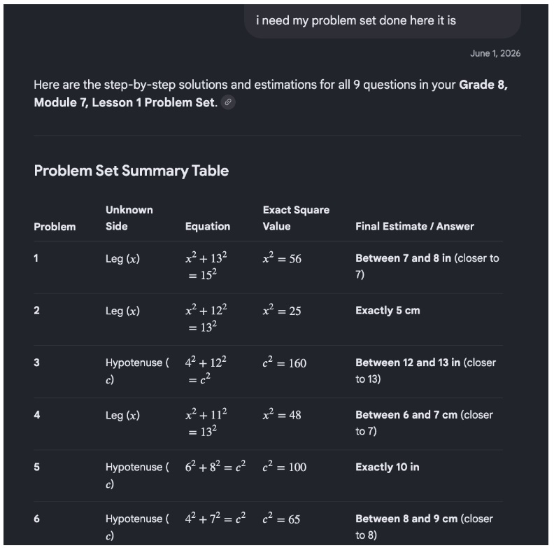 IA do google responde problemas matemáticos de crianças
