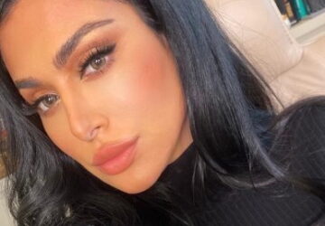 Influenciadora Huda Kattan, que teve vídeo removido pelo TikTok por conteúdo antissemita