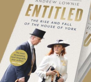 Capa de novo livro sobre o príncipe Andrew