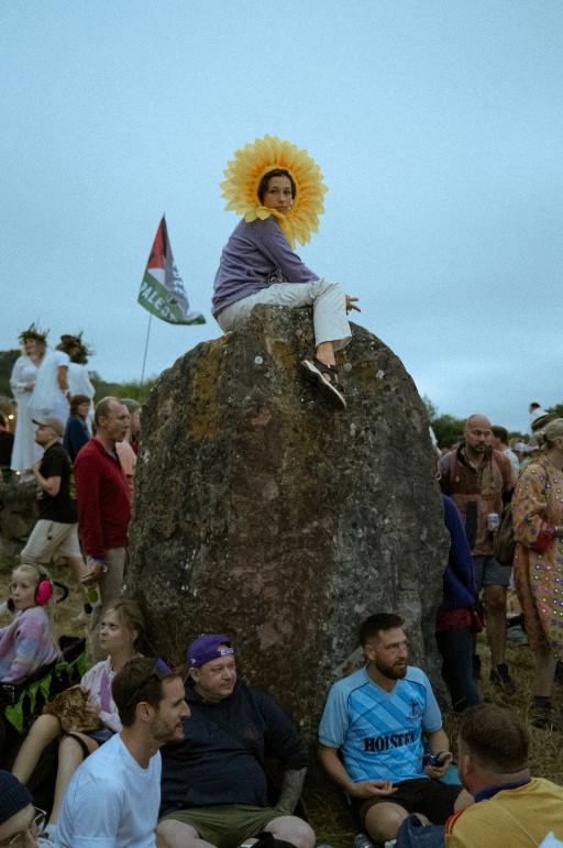 Público no Festival de Glastonbury, no Reino Unido
