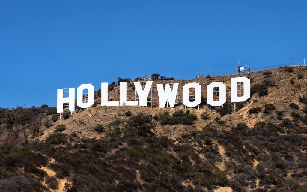 Letreiro de Hollywood, berço da indústria cinematográfica americana