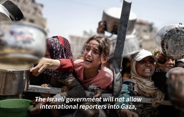 Assista: em vídeo retratando o impacto  do jornalismo em guerras, agências exigem de Israel entrada da imprensa em Gaza