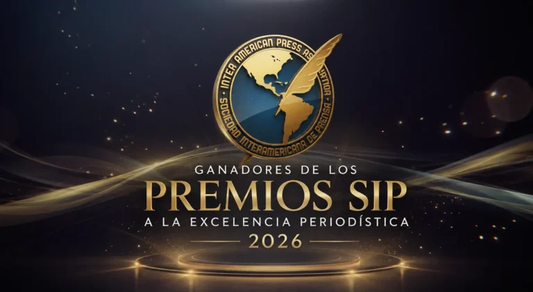 Logomarca do prêmio de jornalismo da SIP
