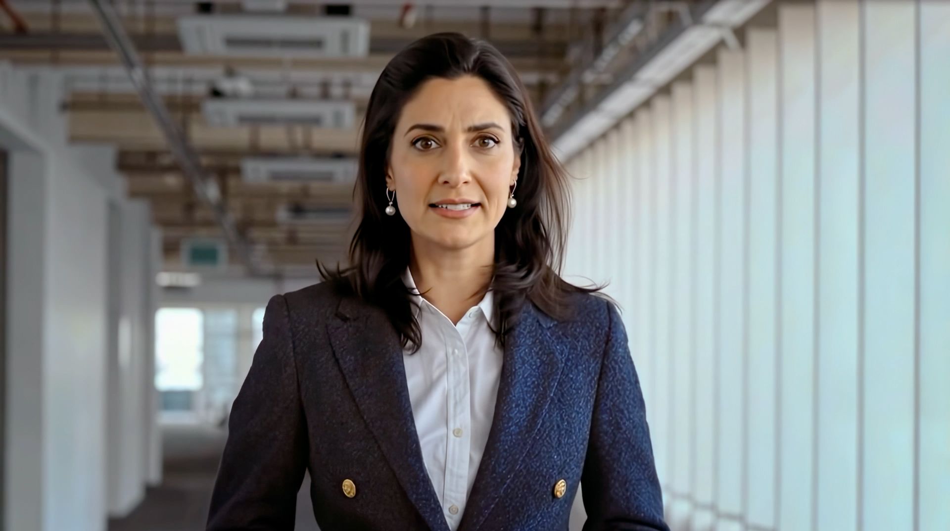 Âncora feita com inteligência artificial para documentário sobre IA do Channel 4, rede britânica