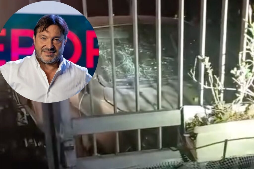 Carro de jornalista italiano Sigfrido Ranucci atingido por bomba