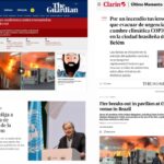 Notícias internacionais incêndio COP30