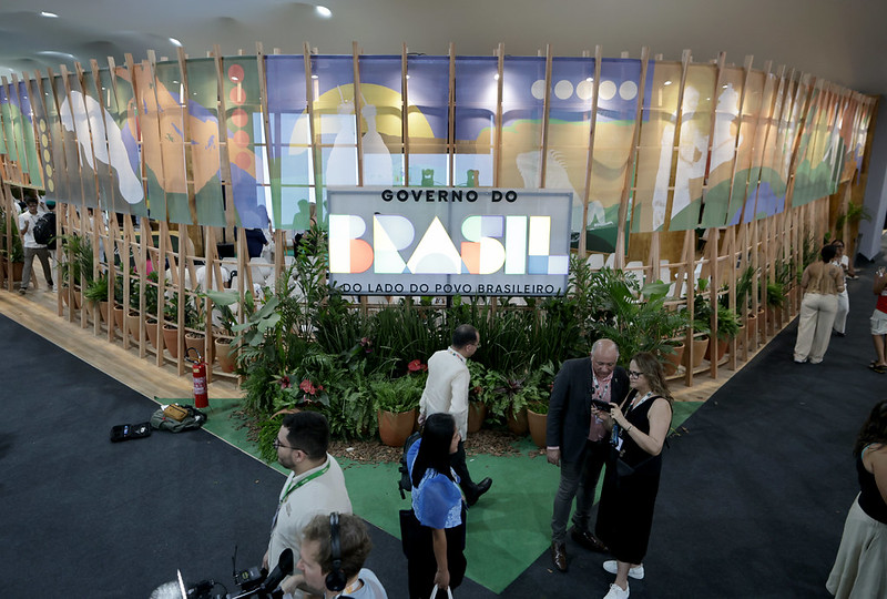 Pavilhão do Brasil na COP30, em Belém
