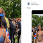 Exemplo de imagem sexualizada pela IA Grok