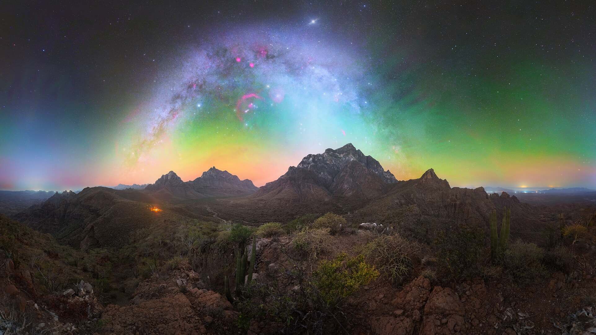 Via Láctea em foco: prêmio escolhe as 25 melhores imagens do ano em desertos, montanhas e litorais