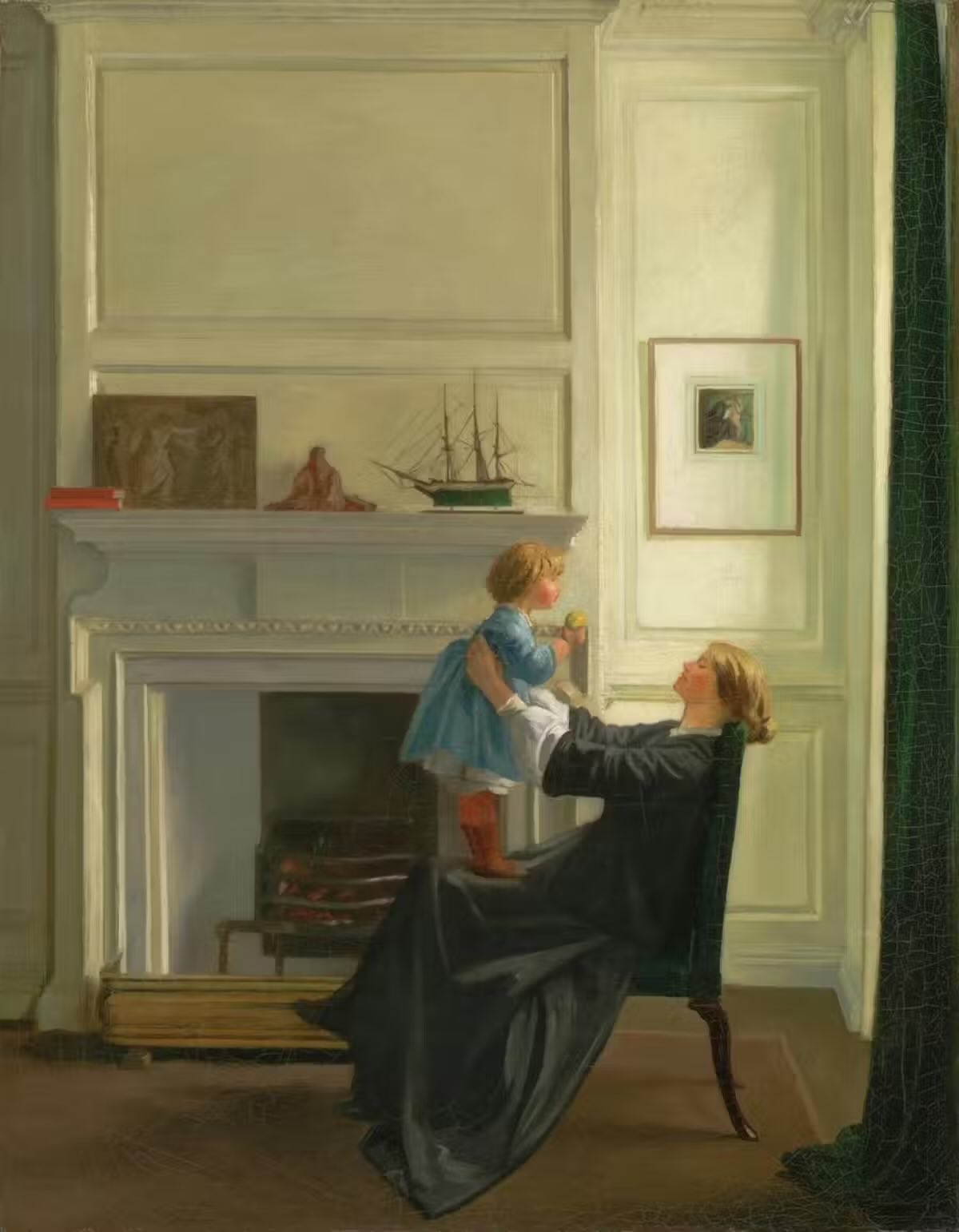 Quadro Mother and Child de William Rothenstein 