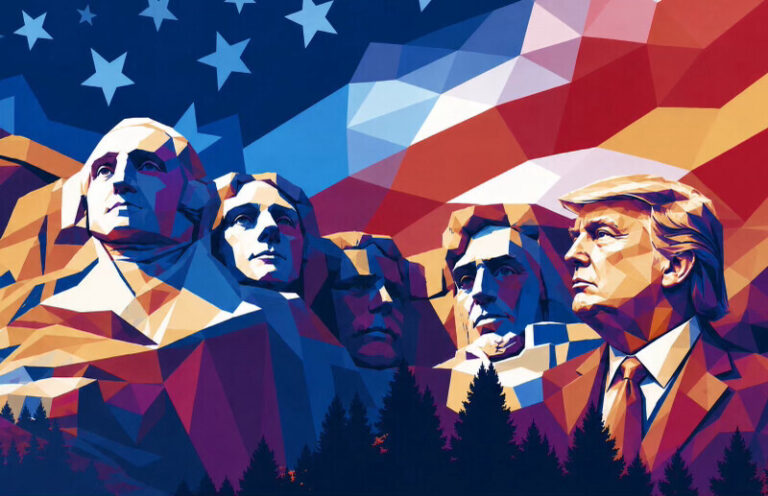 Trump despeja nova série de ‘lixo de IA’ na Truth Social misturando patriotismo, guerra, George Washington e Tom Brady