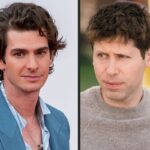 Andrew Garfield e Sam Altman, CEO da OpenAI