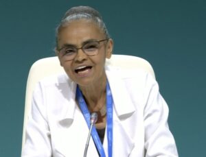 Marina Silva, Ministra do Meio Ambiente, fala na COP29, em Baku