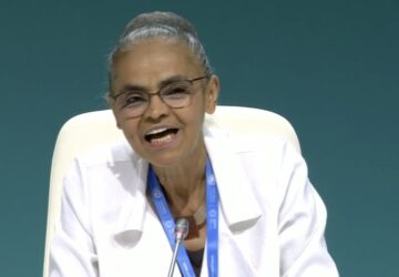 Marina Silva, Ministra do Meio Ambiente, fala na COP29, em Baku